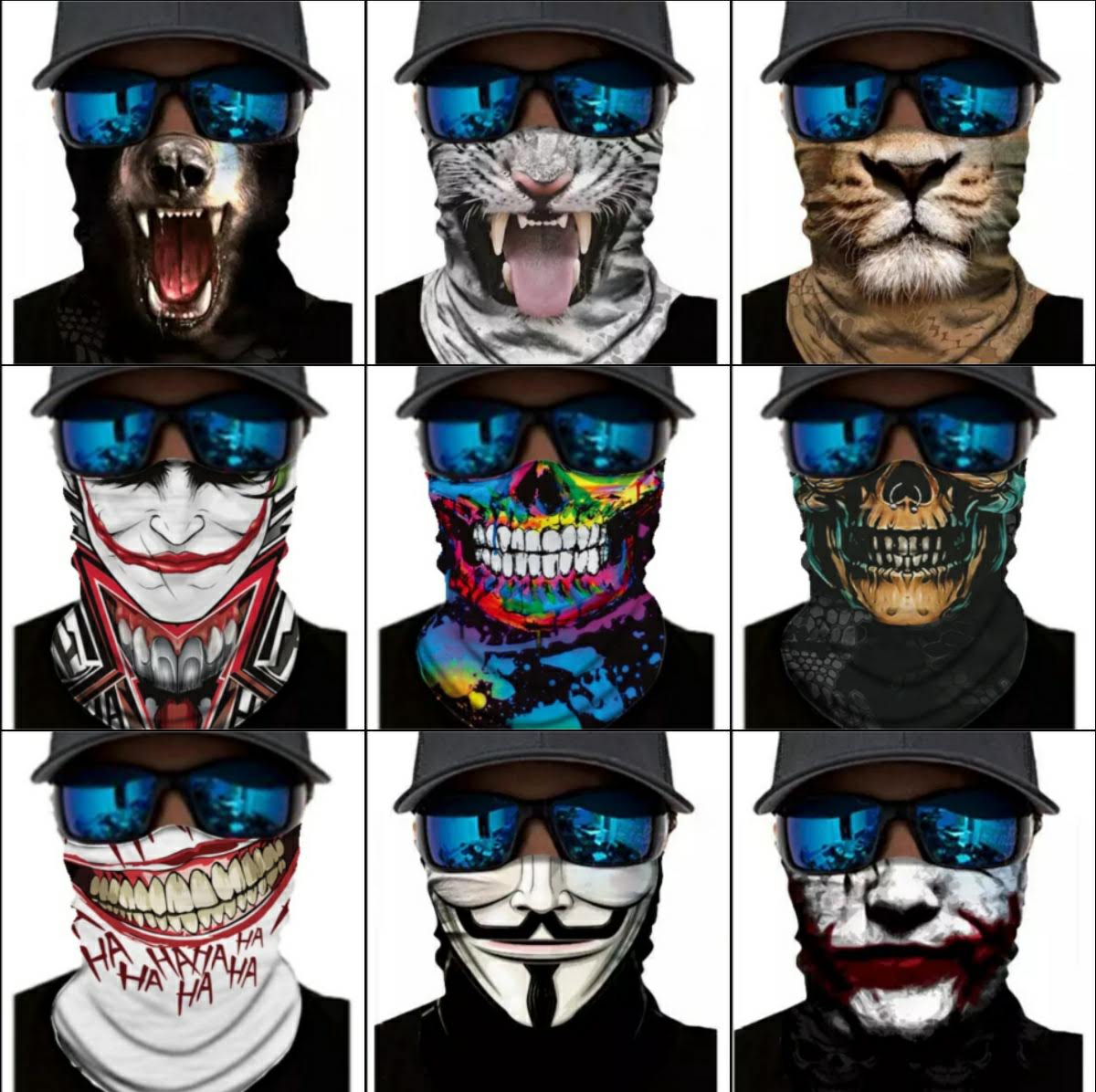 face cover for riding