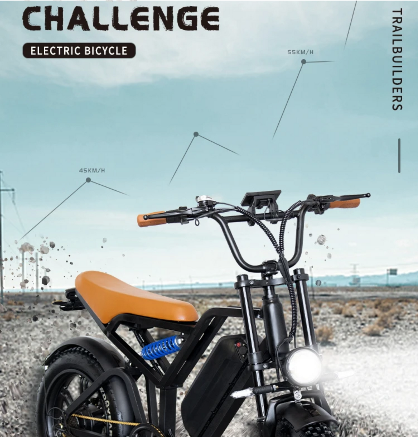 KNK E6 750w electric bike