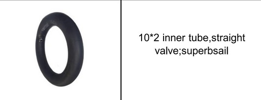10x2 inner tube with straight valve